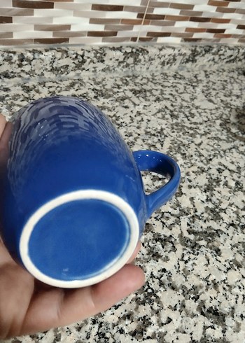 8 adet kupa,iki takım baharatlık,çay tabağı komple satılıktır - Görsel 7