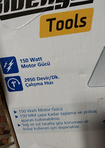 Mavi Çift Taşlama Makinesi - Görsel 9