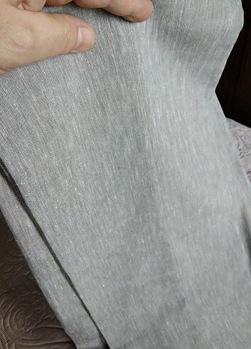 Keten erkek pantolon  - Görsel 2