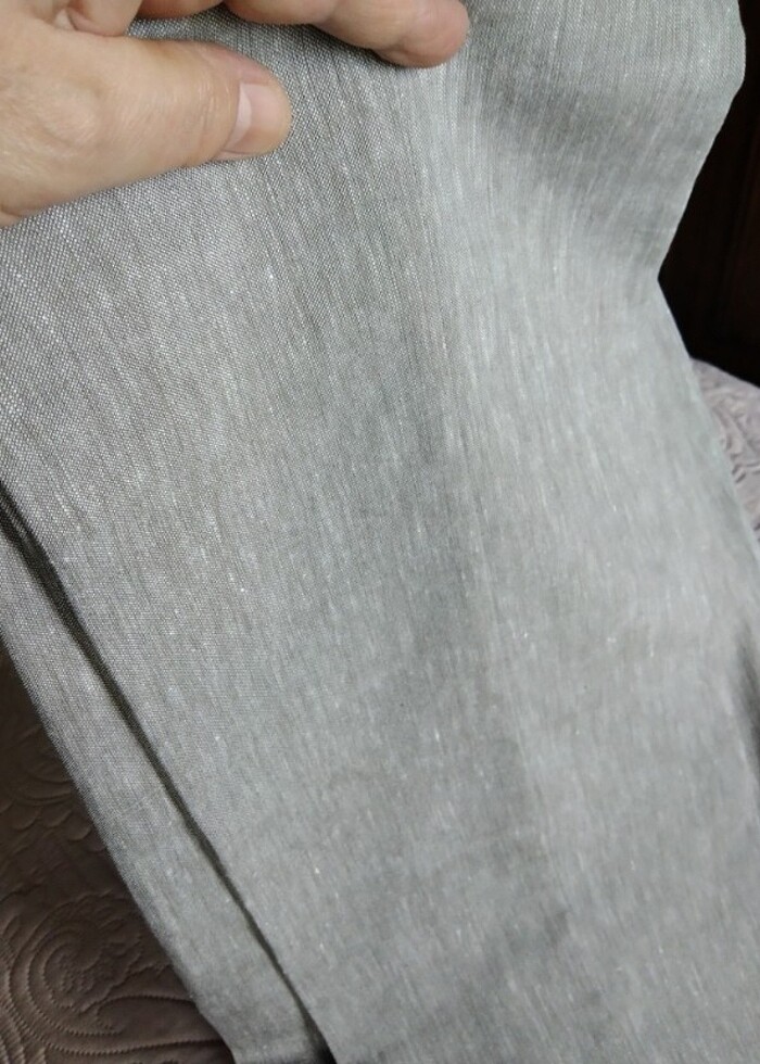 Keten erkek pantolon  - Görsel 2