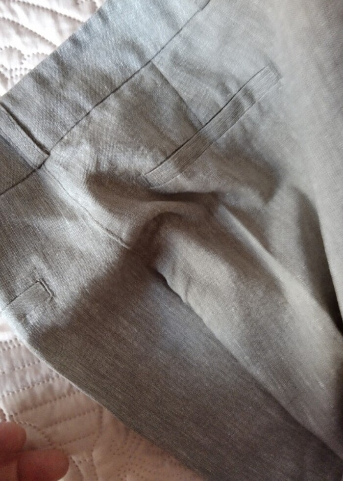 Keten erkek pantolon  - Görsel 4