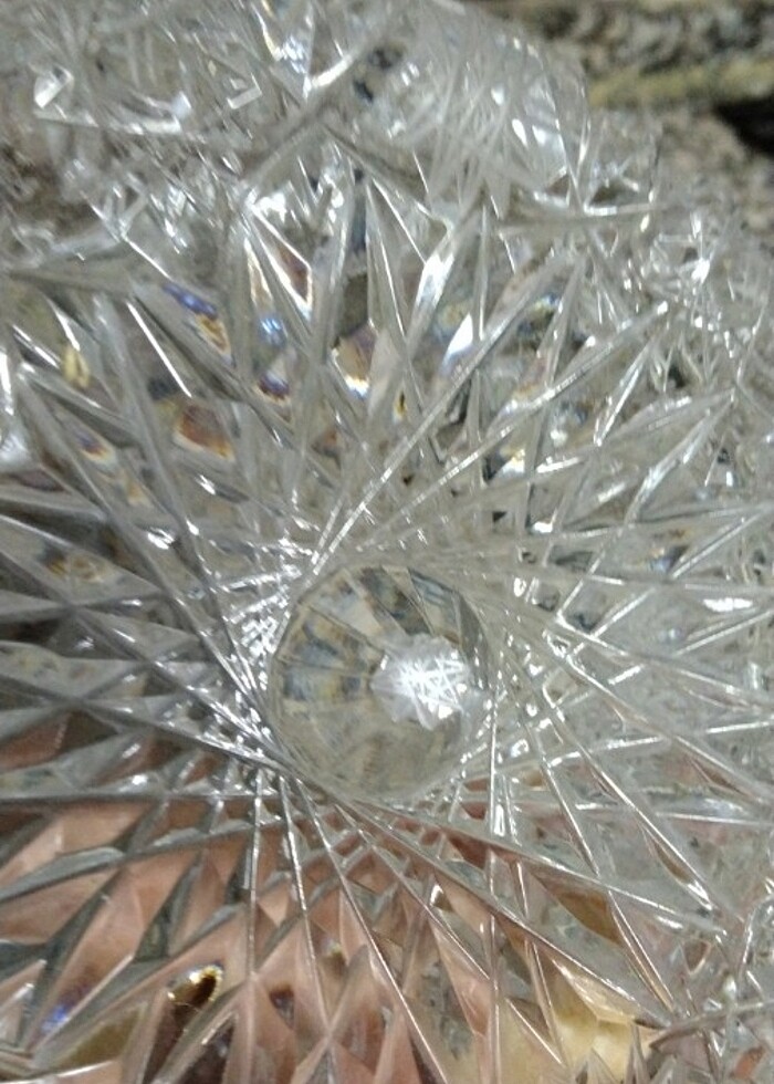 4 adet Paşabahçe kesme cam küllük - Görsel 2