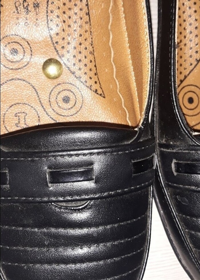 Dolgu topuk ayakkabı  - Görsel 2