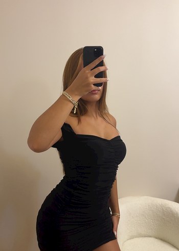 s Beden Siyah Straplez Midi Gotik Abiye Elbise
