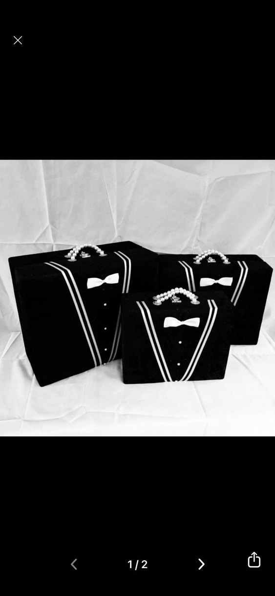 Damat Sandığı Siyah Desenli Uzun Kollu Kuşaklı - Görsel 2