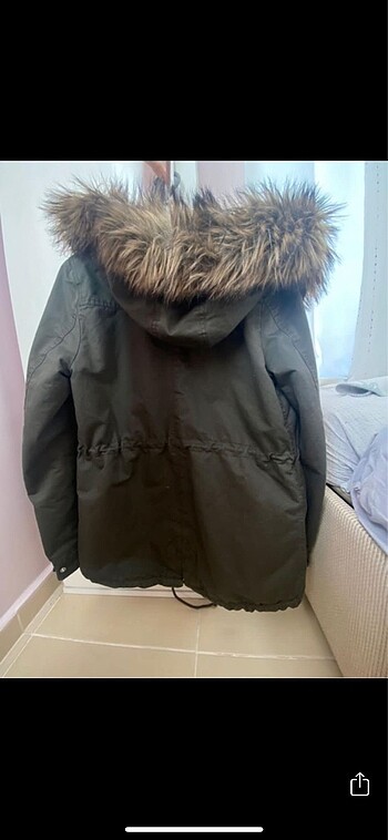 xs Beden haki Renk H&m mont