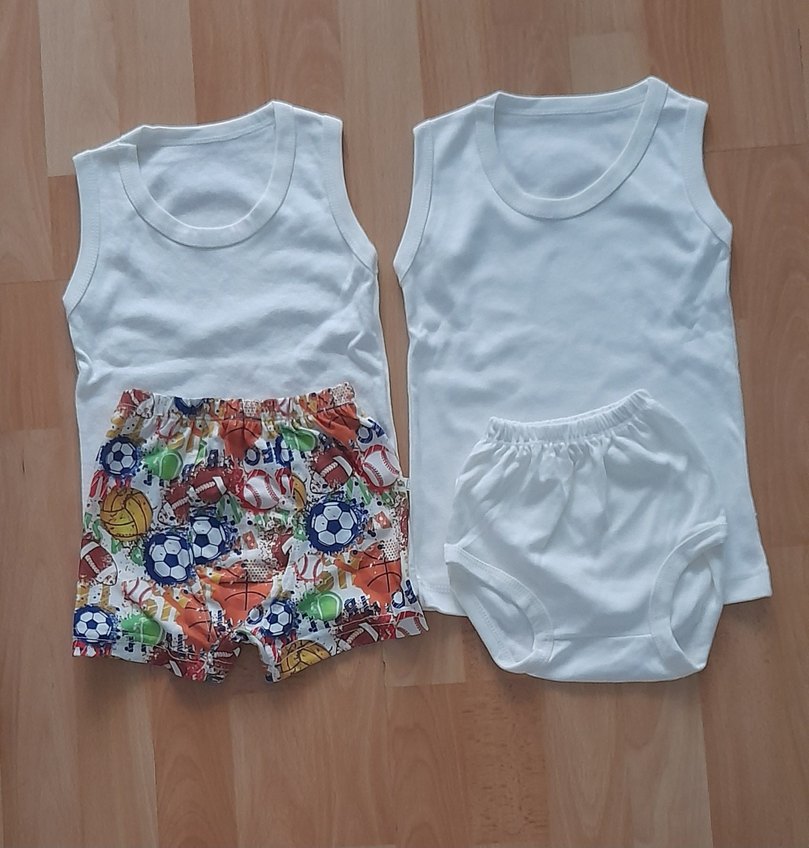 Erkek Çocuk Baskılı Gri Atlet - Görsel 3