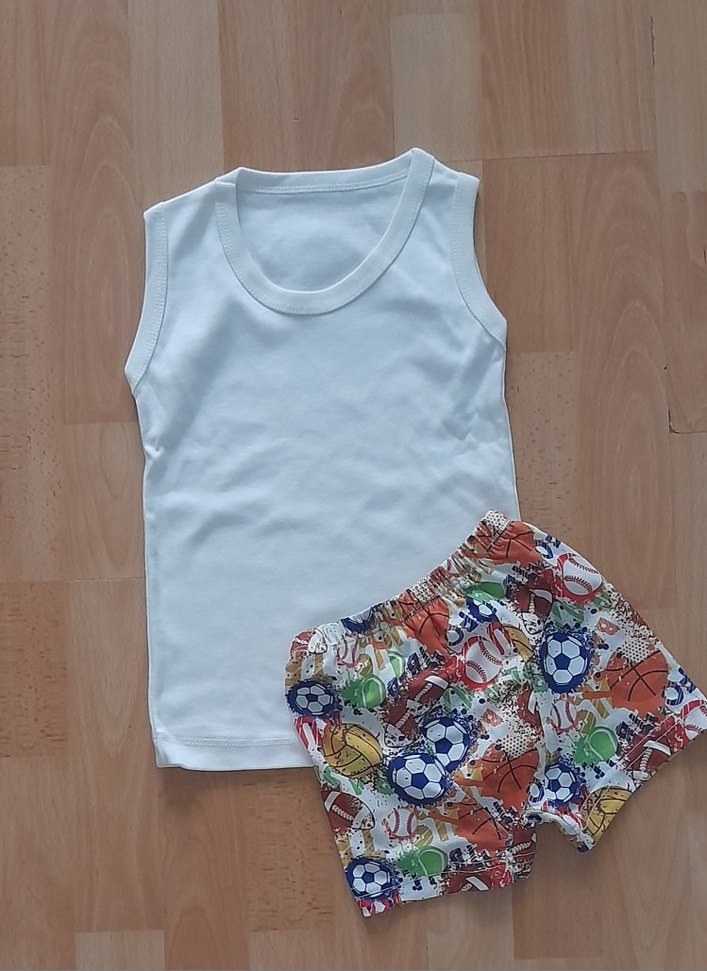 Erkek Çocuk Baskılı Gri Atlet - Görsel 4