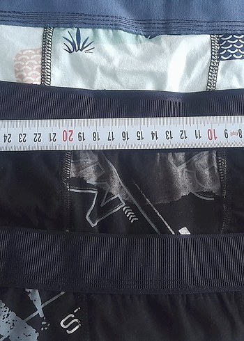 10 Yaş Beden çeşitli Renk Çocuk Baskılı Boxer Seti 5'li