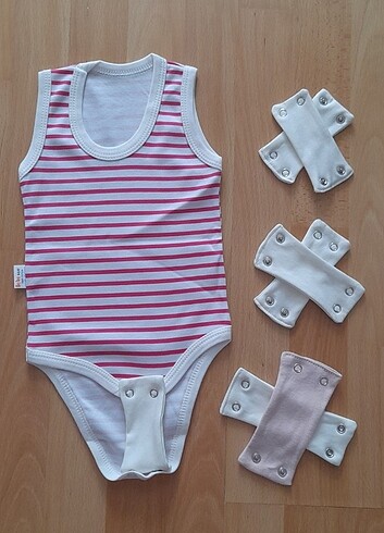 #bebek zıbın #çıtçıtlı# body uzatma parcasi 