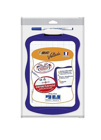 BIC yazı tahtası kalem+silgili