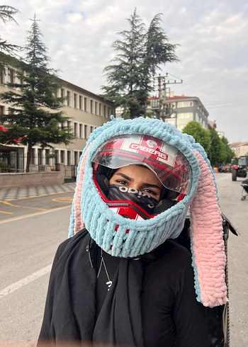 Tavşan Kulak Kask Kılıfı