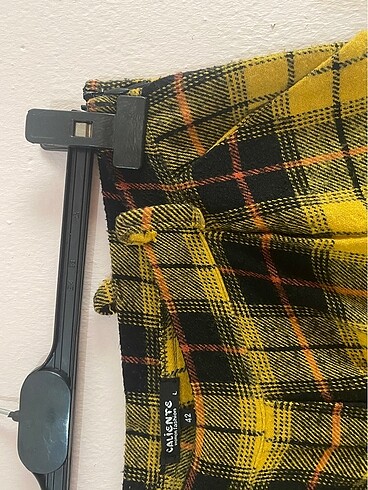 ekoseli pantolon - Görsel 2