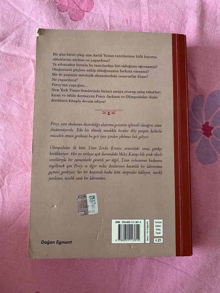 Percy Jackson Labirent Savaşı Rick Riordan - Görsel 2