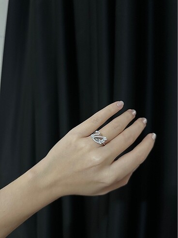  Beden beyaz Renk Swarovski dazzling iconic swan yüzük
