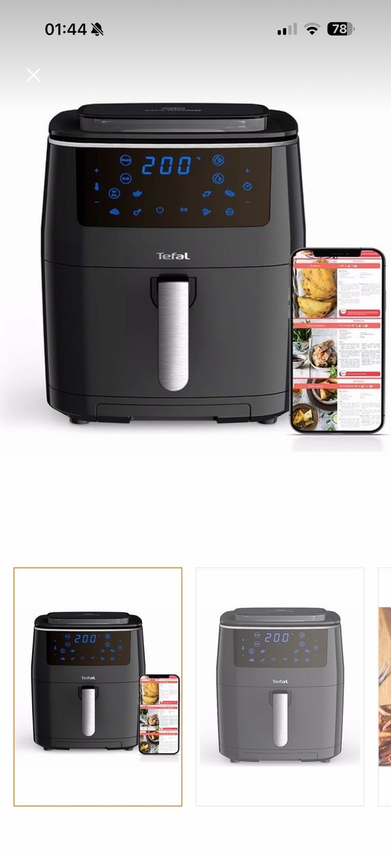 TEFAL Yağsız Fritöz Airfryer 6,5 Litre Kapasiteli - Görsel 2