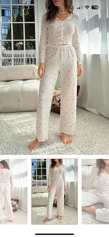 xs Beden Pijama takımı