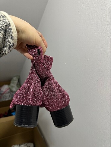 Zara Zara simli topuklu
