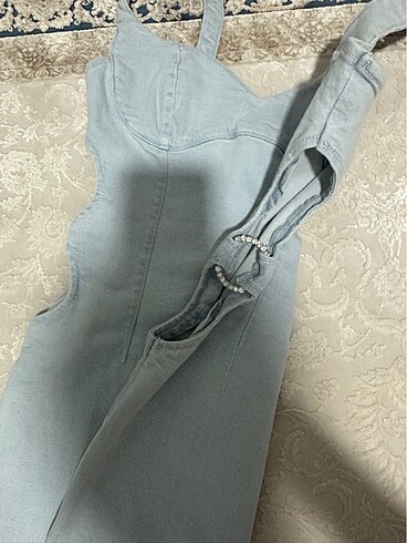 Zara Bershka elbise taşlı