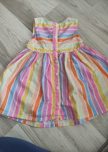 LC Waikiki Kız Çocuk Multi Renkli Pilili Elbise