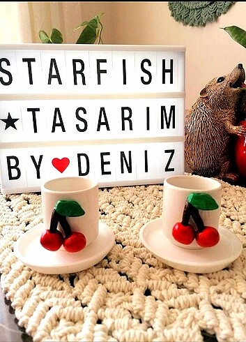 KİRAZ KAHVE FİNCANI. Tek Fincan fiyatıdır. 