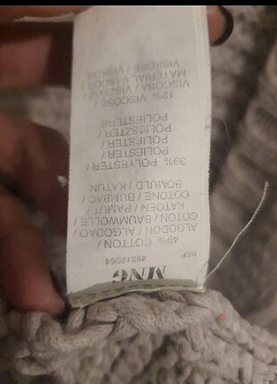 s Beden ten rengi Renk Mango Hırka