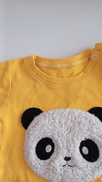 3 Ay Beden sarı Renk 3-6 ay unisex takım