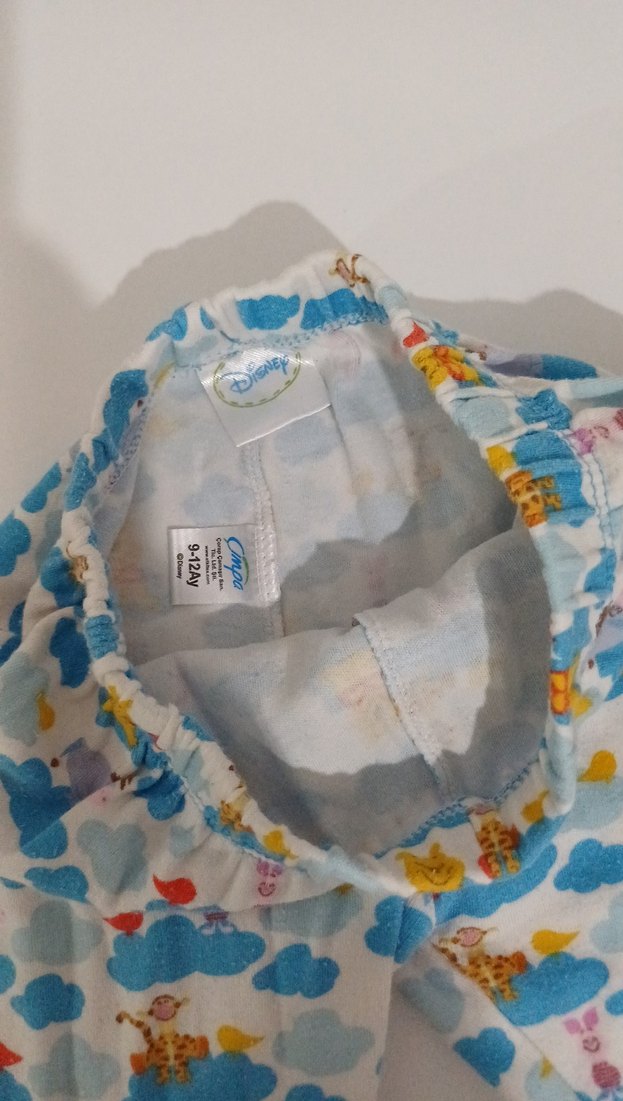 Çocuk Renkli Baskılı Polar Külotlu Çorap - Görsel 3