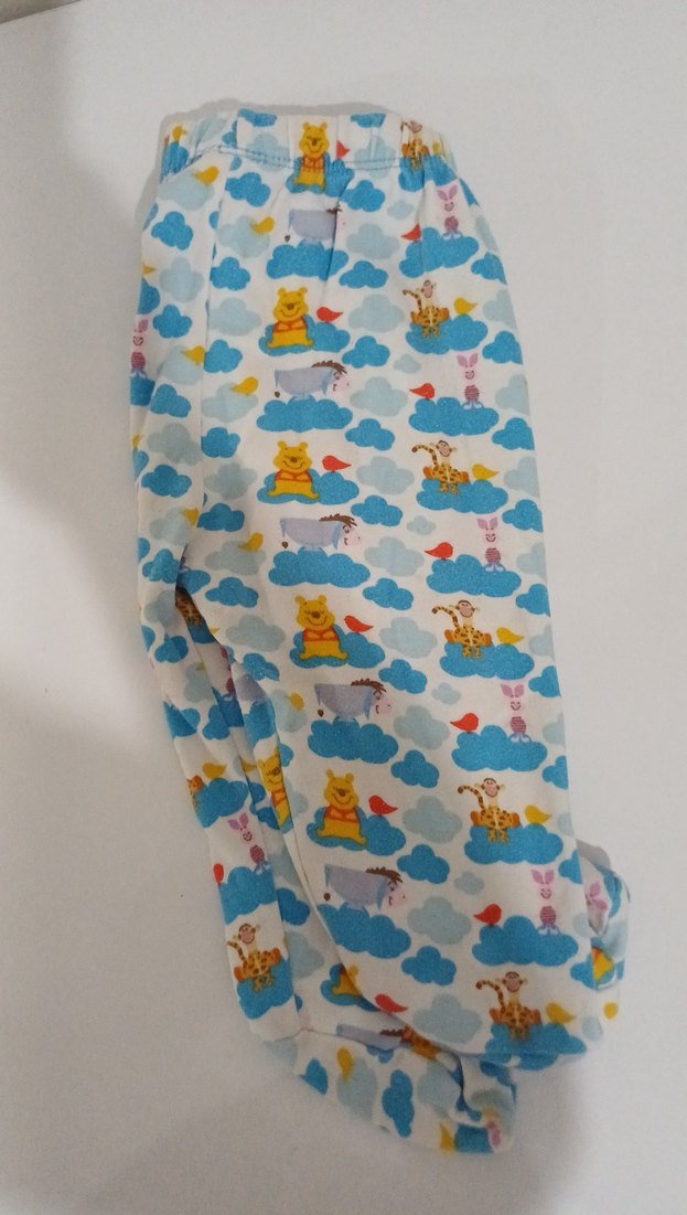 Çocuk Renkli Baskılı Polar Külotlu Çorap - Görsel 4