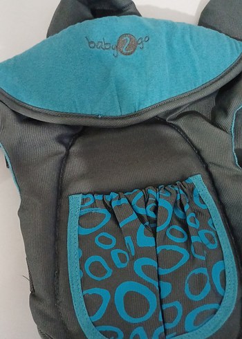 Turkuaz Bebek Taşıyıcı Kanguru - Görsel 2