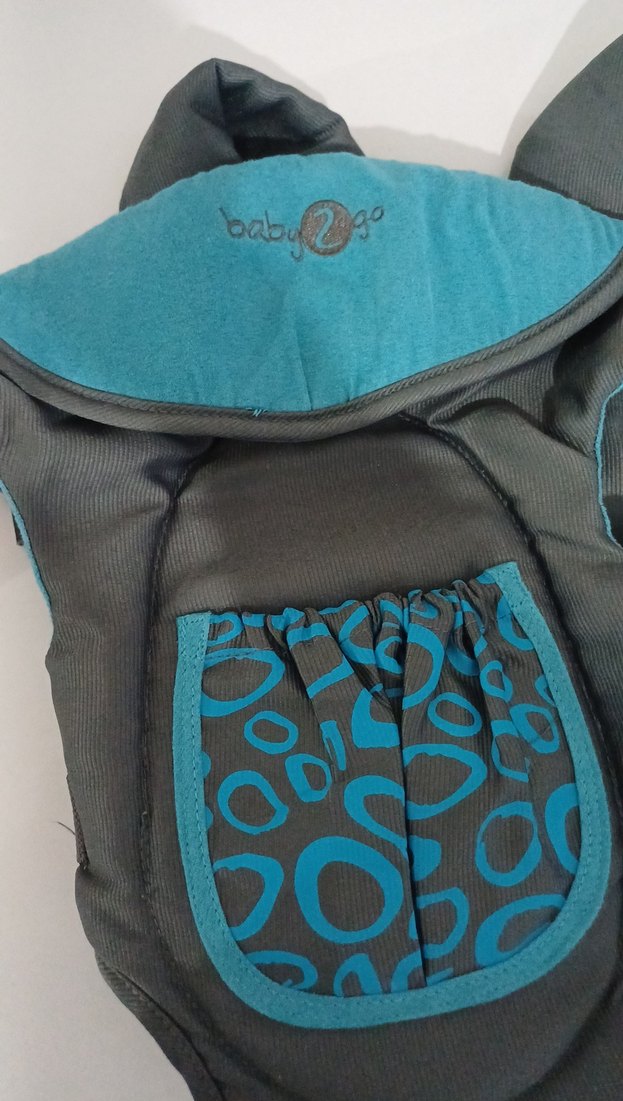 Turkuaz Bebek Taşıyıcı Kanguru - Görsel 2