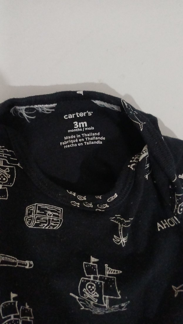 Kısa Kollu Siyah Bebek Body - Görsel 2