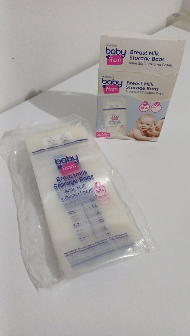 Bebek Anne Sütü Saklama Poşeti 25'li - Görsel 4