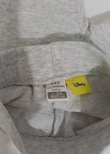 Gri Erkek Çocuk Mickey Nakışlı Eşofman Altı - Görsel 4