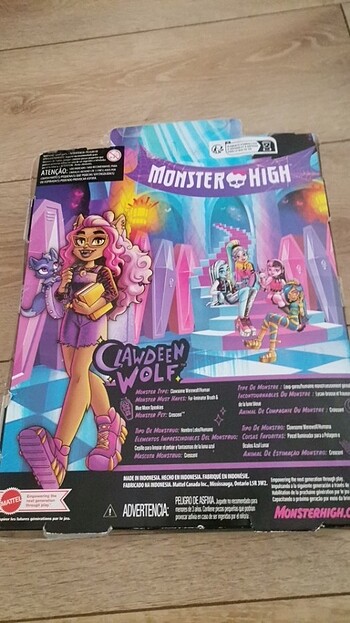Beden Monsterhigh Clawdeen Wolf