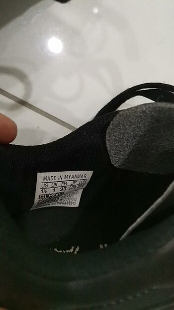 33 Beden siyah Renk Adidas krampon