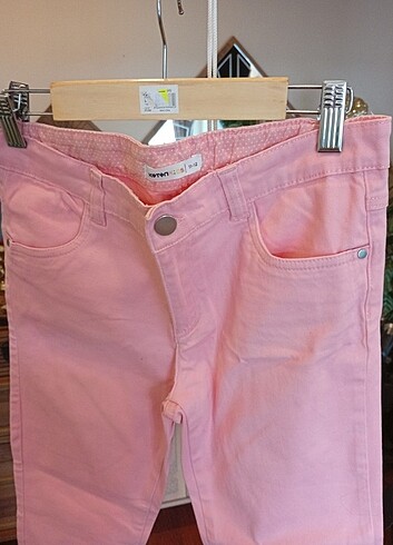 Koton Koton marka kanvas pantolon pembe
