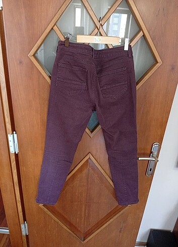 38 Beden bordo Renk Mürdüm rengi Jean pantolon
