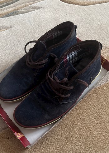 Lacivert Süet Erkek Günlük Ayakkabı - Görsel 2