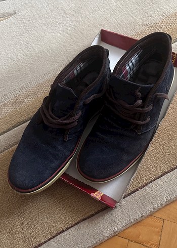 Lacivert Süet Erkek Günlük Ayakkabı - Görsel 4