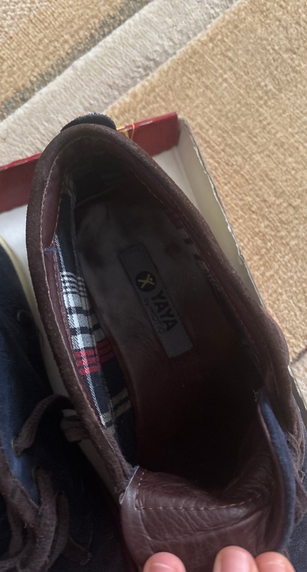 Lacivert Süet Erkek Günlük Ayakkabı - Görsel 3