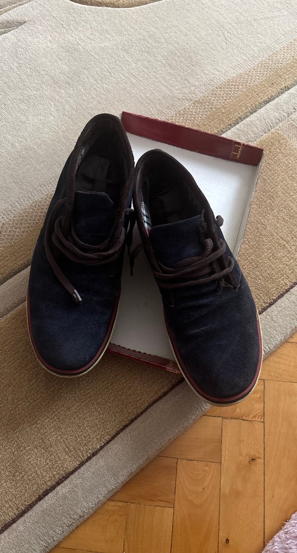 Lacivert Süet Erkek Günlük Ayakkabı - Görsel 5