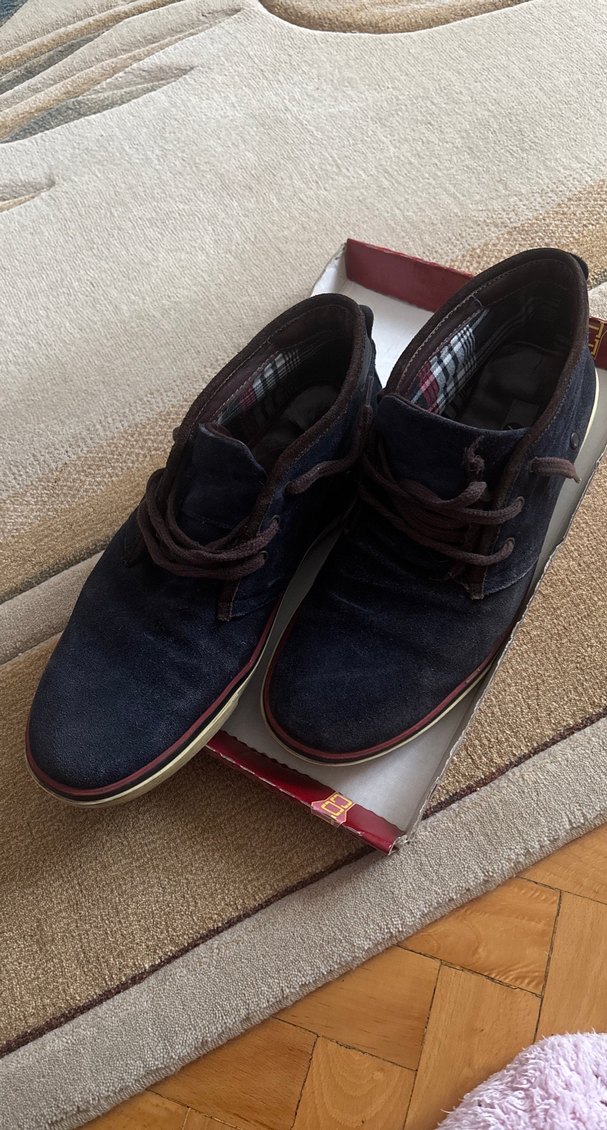 Lacivert Süet Erkek Günlük Ayakkabı - Görsel 4