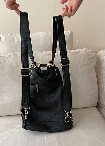  Beden siyah Renk Harika tasarım çanta