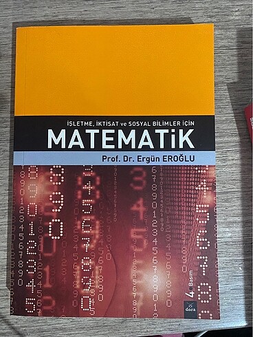 İktisat matematik kitabı