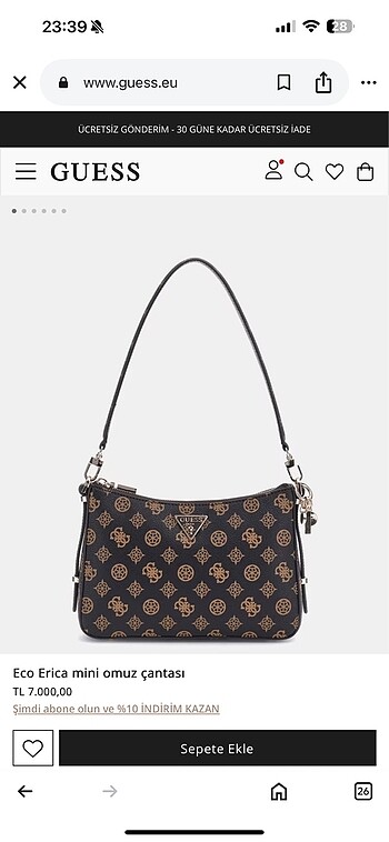 Guess çanta