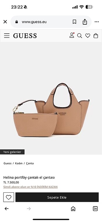 Guess çanta