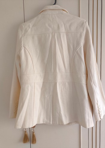 Düğmeli Şık Midi Kaban - Görsel 4