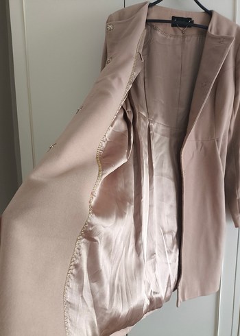 Kemerli Kadın Kaban Manto - Görsel 2