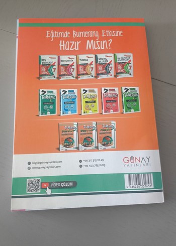 Bumerang 6'dan 7'ye Yaz Kampı Föyleri